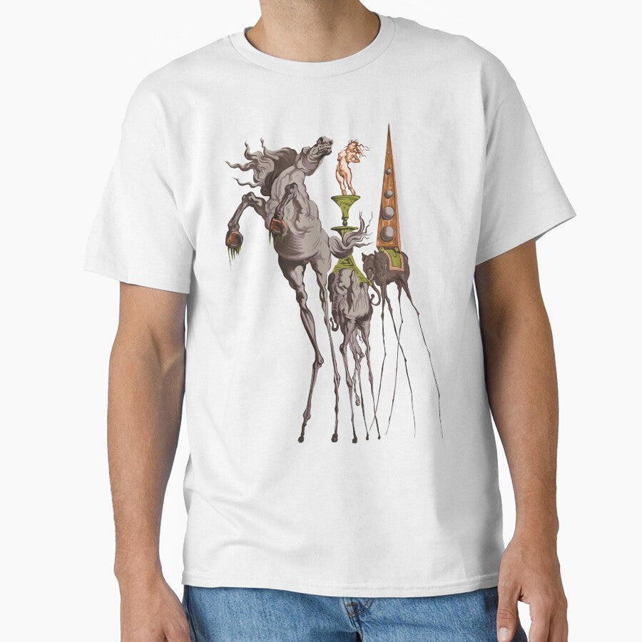 Dalí's Temptation by jeffsmoll - Adult & Kids T-Shirts, Sweatshirts & Hoodies apparel design preview 1