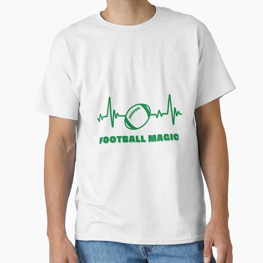 Football Magic Best Sports Ball T-Shirt - Custom Art Print Unisex - T-Shirt, Sweatshirt, Hoodie