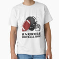 Hardcore Football Mom T-Shirt - Fun Novelty Design for Adults - T-Shirt, Sweatshirt, Hoodie