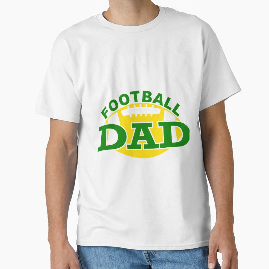 Greenbay Packers Football Dad T-Shirt - Minimalist Print Unisex - T-Shirt, Sweatshirt, Hoodie