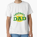 Greenbay Packers Football Dad T-Shirt - Minimalist Print Unisex - T-Shirt, Sweatshirt, Hoodie