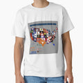 Football Club Map T-Shirt - Unique Graphic Men Women - T-Shirt, Sweatshirt, Hoodie