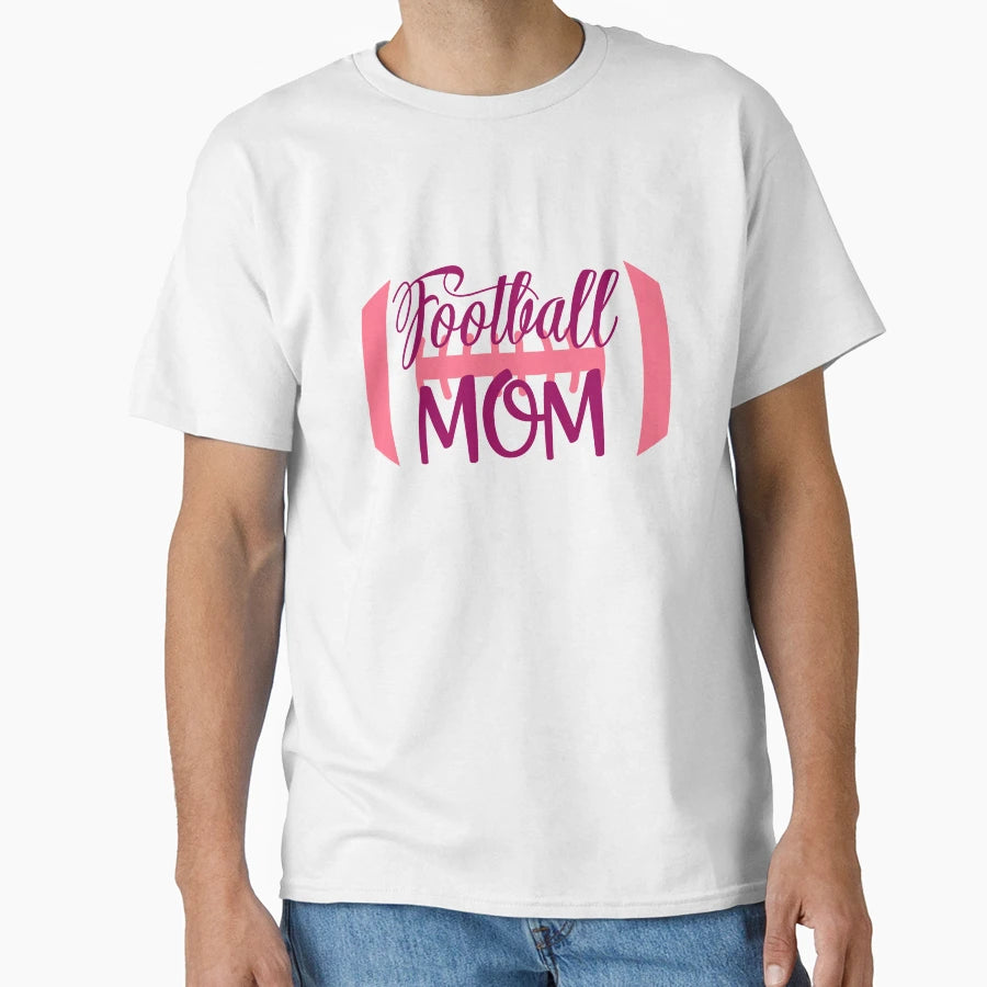 Football Mom T-Shirt - Aesthetic Graphic Men Women - T-Shirt, Sweatshirt, Hoodie