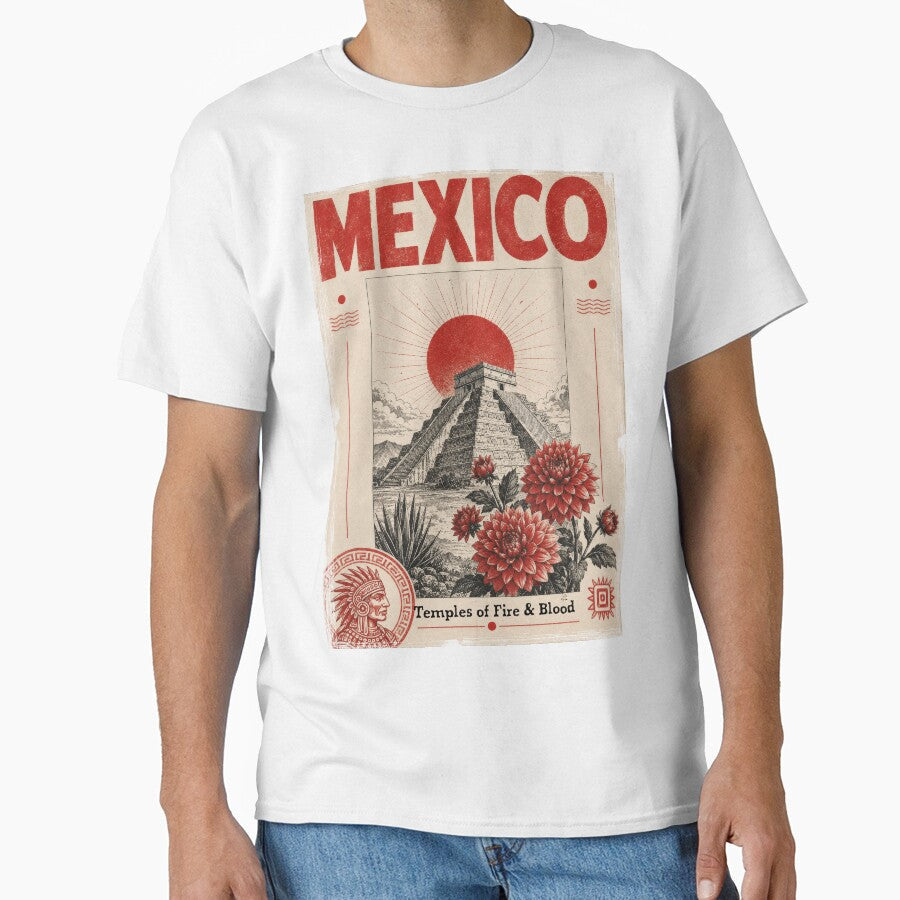 Mexico Heritage Design Styled In Urban Grunge Fashion - Adult & Kids T-Shirts, Sweatshirts & Hoodies apparel design preview 1