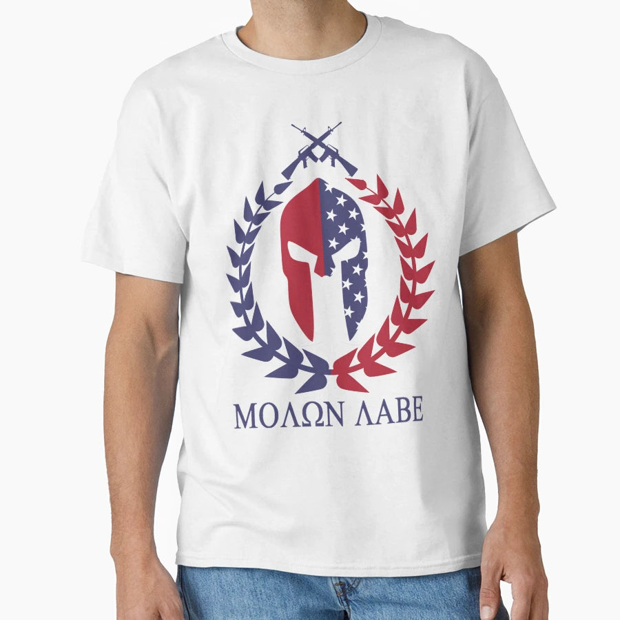 Molon Labe T-Shirt - Unique Graphic Unisex - T-Shirt, Sweatshirt, Hoodie