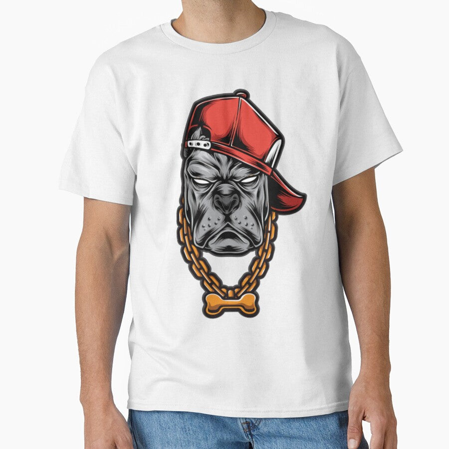Stylish dog by Casa Barata - Adult & Kids T-Shirts, Sweatshirts & Hoodies apparel design preview 1