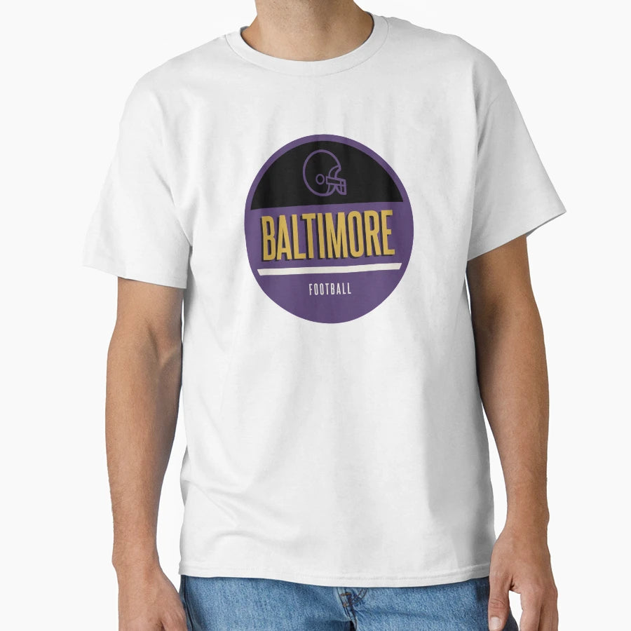 Baltimore Football T-Shirt - Unique Graphic for Adults - T-Shirt, Sweatshirt, Hoodie