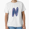 Initial Monogram N by Rajeev Singh - Adult & Kids T-Shirts, Sweatshirts & Hoodies apparel design preview 1