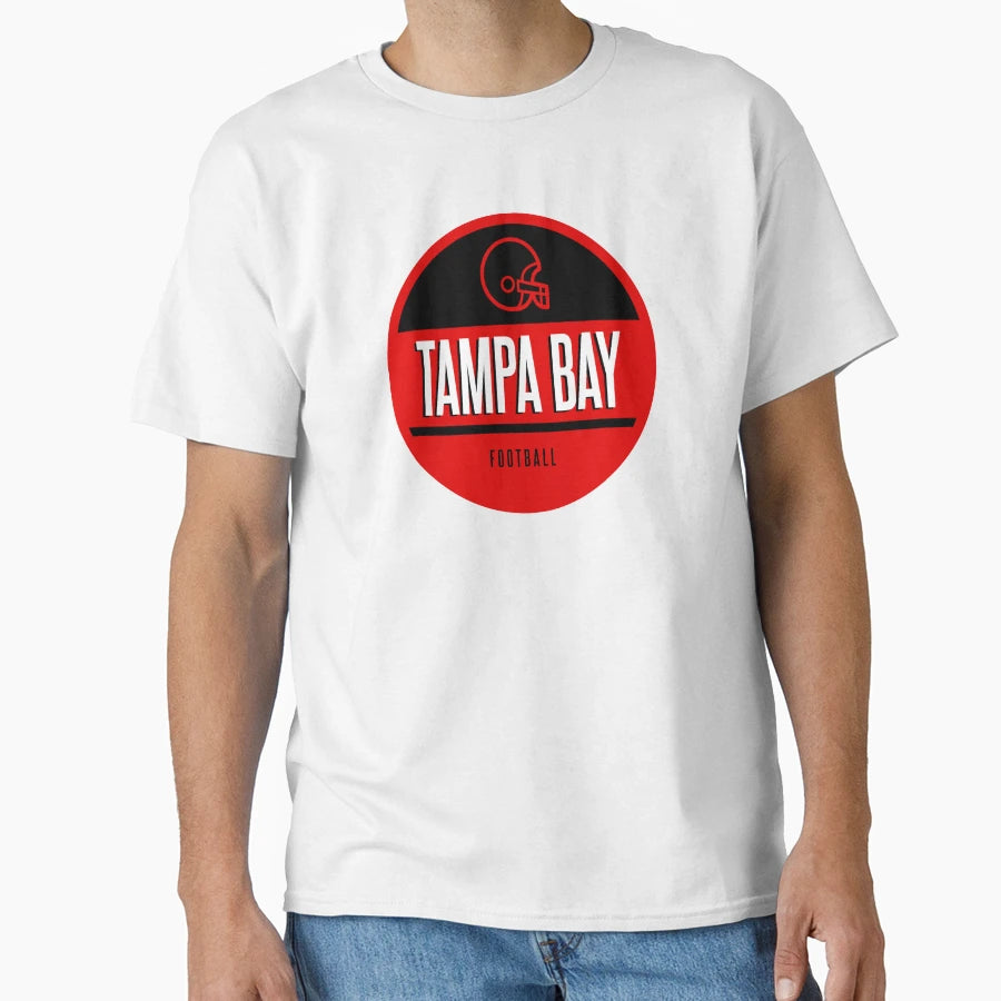 Tampa Bay Football T-Shirt - Custom Art Print Unisex - T-Shirt, Sweatshirt, Hoodie