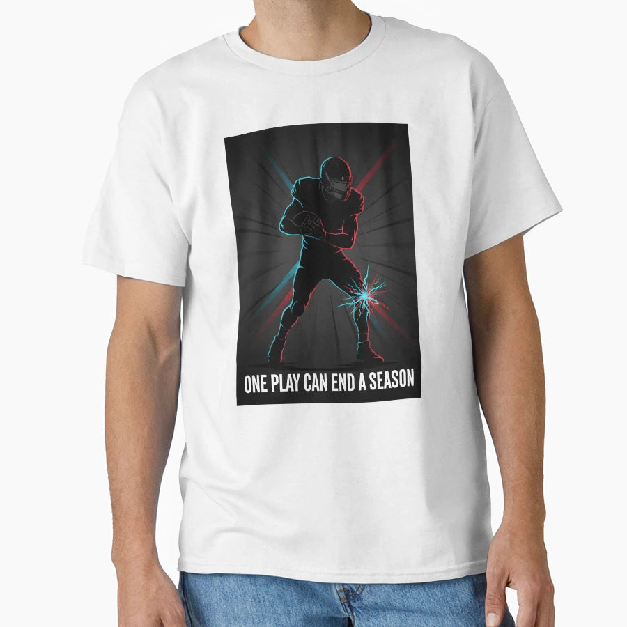 PM One Play Can End Season Chiefs T-Shirt - Casual Everyday Wear Unisex - T-Shirt, Sweatshirt, Hoodie