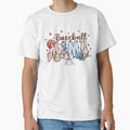 Baseball Mama T-Shirt - Graphic Print Men Women - T-Shirt, Sweatshirt, Hoodie