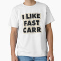 Saints Carr Qb I Like Fast Carr Gold T-Shirt - Unique Graphic for Adults - T-Shirt, Sweatshirt, Hoodie