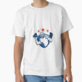 Gridiron Football Quarterback Throw Ball T-Shirt - Minimalist Print Unisex - T-Shirt, Sweatshirt, Hoodie