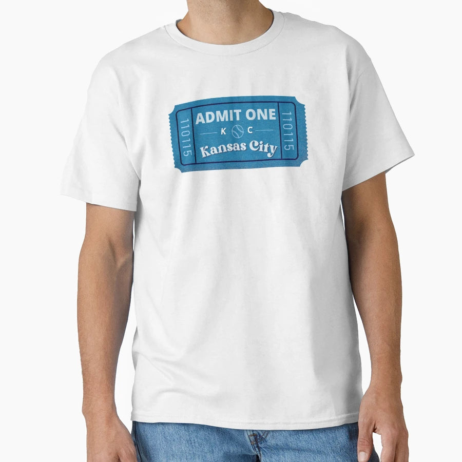 Ticket To Kansas City Forever Royal T-Shirt - Streetwear Style Men Women - T-Shirt, Sweatshirt, Hoodie