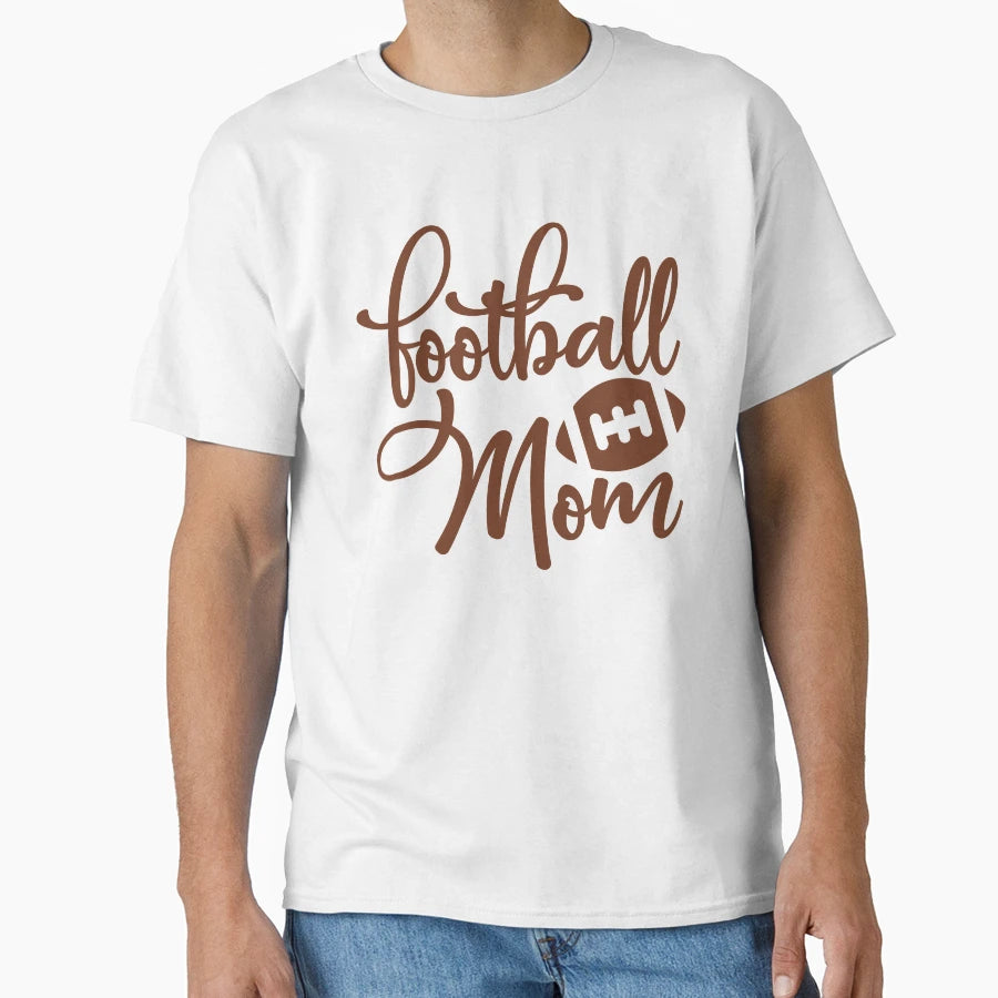 Football Mom T-Shirt - Graphic Print Men Women - T-Shirt, Sweatshirt, Hoodie