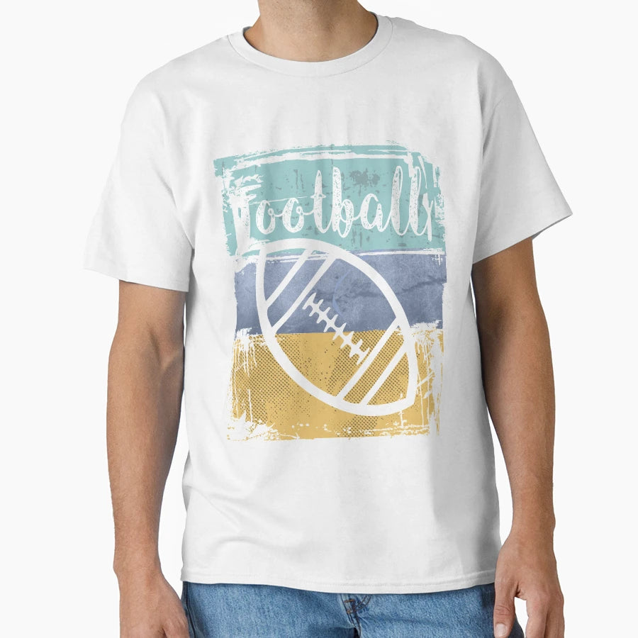 Football Ball T-Shirt - Fun Novelty Design for Adults - T-Shirt, Sweatshirt, Hoodie