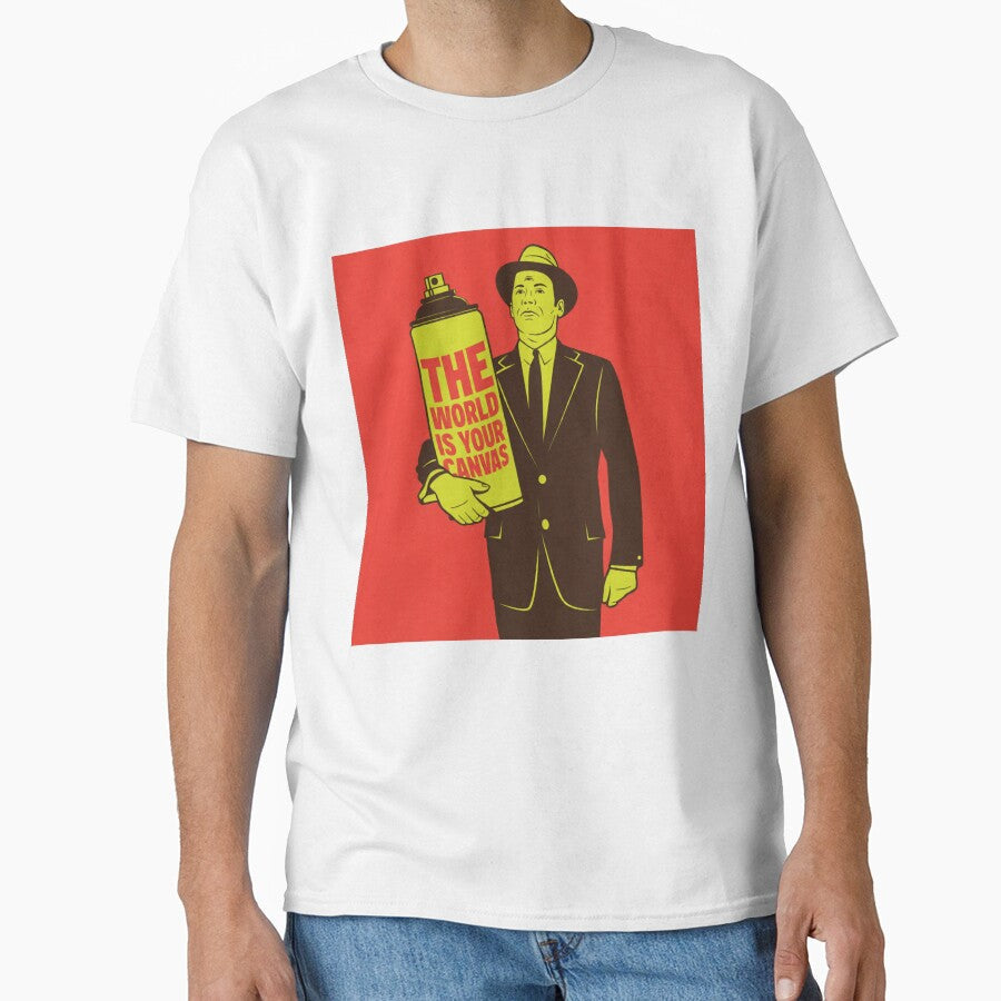 The World Is Your Canvas by rebelmaon - Adult & Kids T-Shirts, Sweatshirts & Hoodies apparel design preview 1