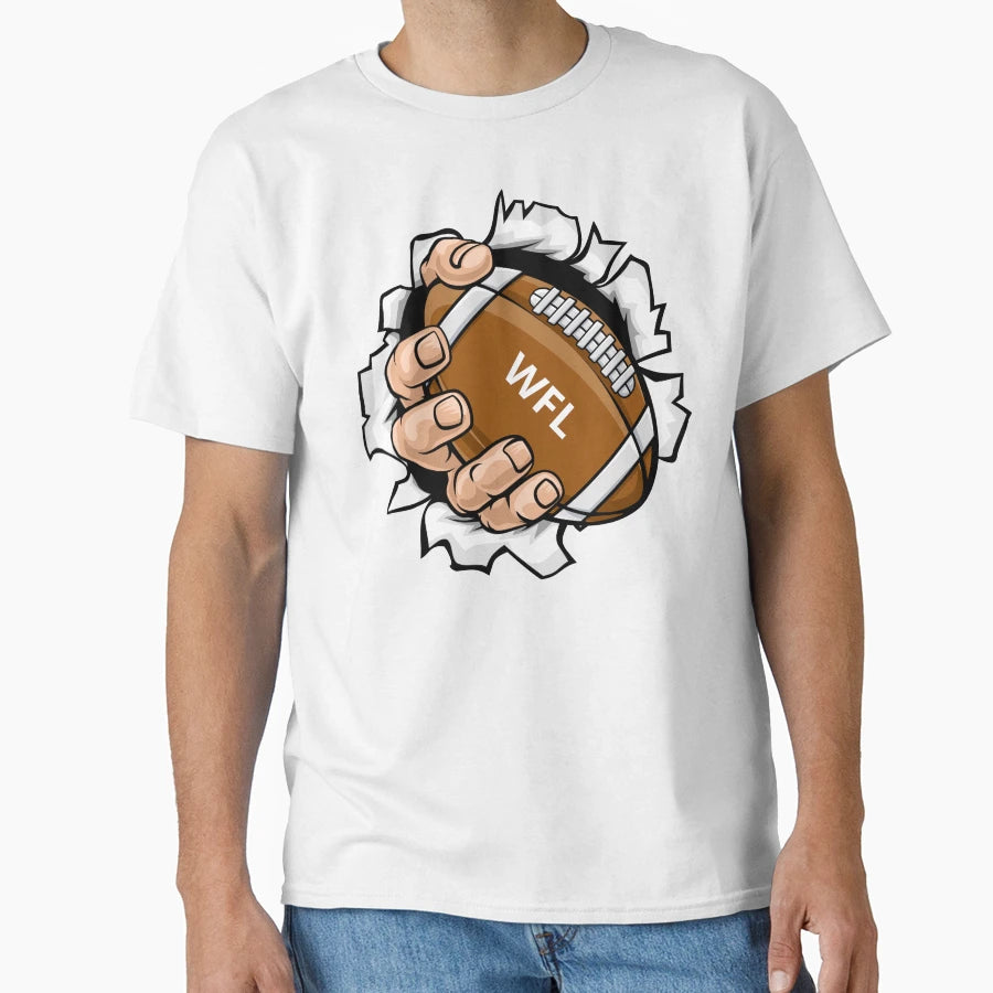 Wfl Football T-Shirt - Aesthetic Graphic Unisex - T-Shirt, Sweatshirt, Hoodie