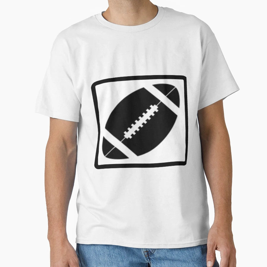 American Football Ball T-Shirt - Streetwear Style Unisex - T-Shirt, Sweatshirt, Hoodie