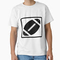 American Football Ball T-Shirt - Streetwear Style Unisex - T-Shirt, Sweatshirt, Hoodie
