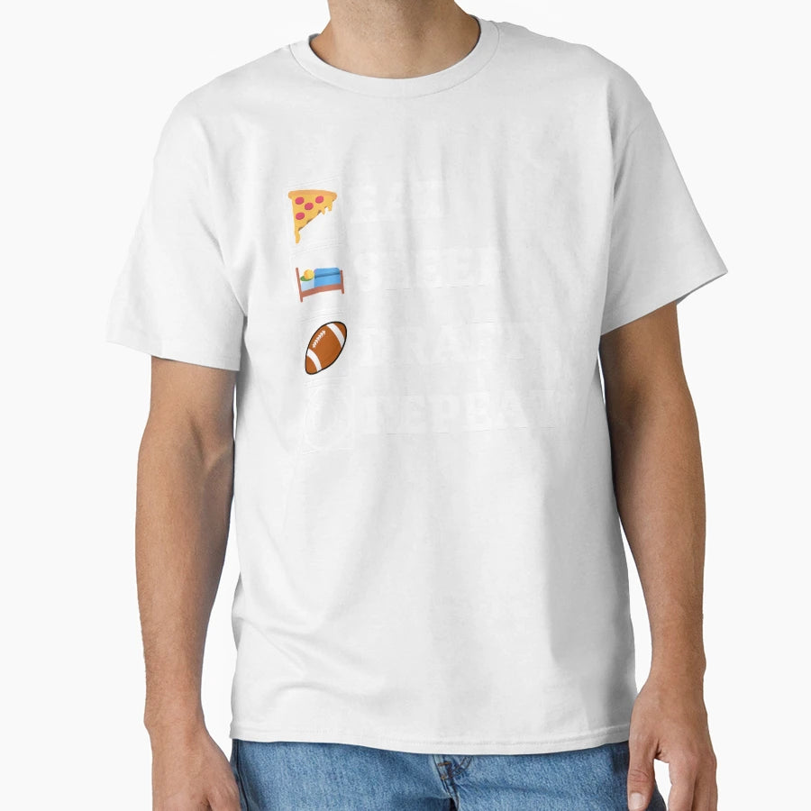 Eat Sleep Draft Repeat T-Shirt - Novelty Apparel Men Women - T-Shirt, Sweatshirt, Hoodie