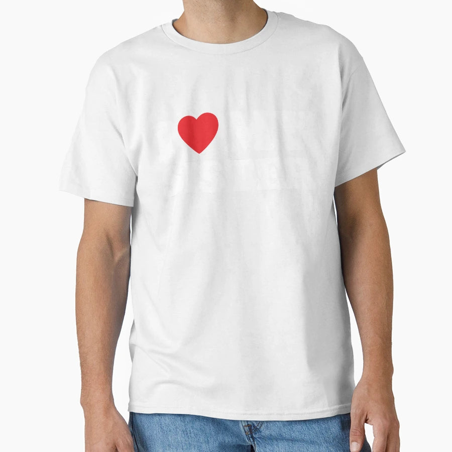 I Love My Sister T-Shirt - Minimalist Print for Adults - T-Shirt, Sweatshirt, Hoodie