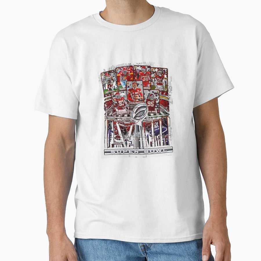 Kansas City Super Bowl Lviii T-Shirt - Streetwear Style Unisex - T-Shirt, Sweatshirt, Hoodie