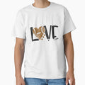Love Football T-Shirt - Novelty Apparel Men Women - T-Shirt, Sweatshirt, Hoodie