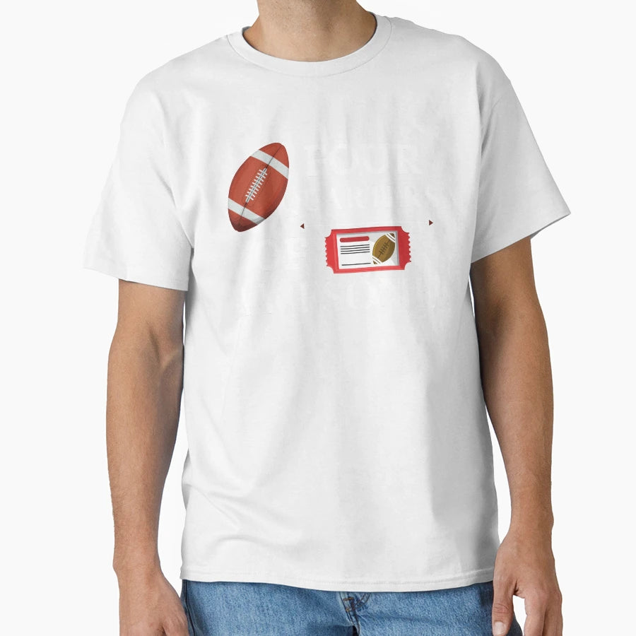 Four Quarters Awesome Football T-Shirt - Fun Novelty Design Unisex - T-Shirt, Sweatshirt, Hoodie