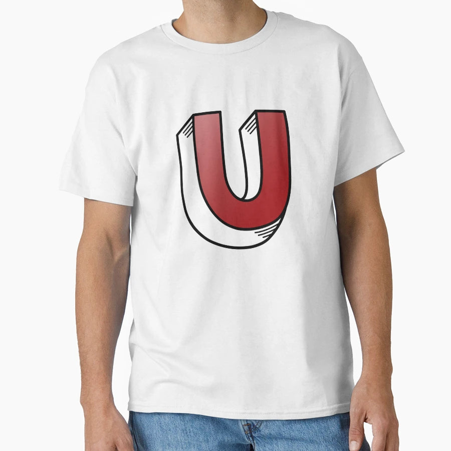 Letter U T-Shirt - Novelty Apparel Unisex - T-Shirt, Sweatshirt, Hoodie