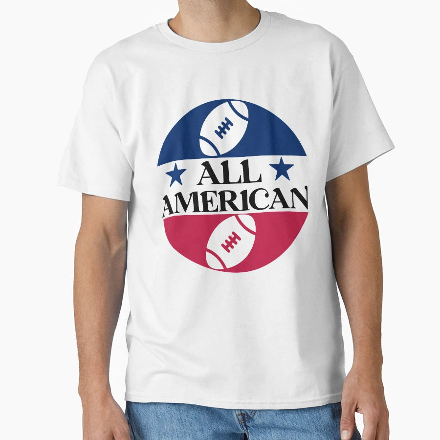 Cw All American T-Shirt - Trendy Graphic Unisex - T-Shirt, Sweatshirt, Hoodie