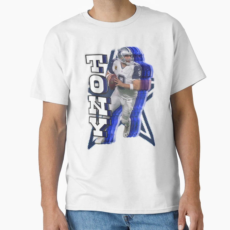 Dallas Cowboy Legend Tony Romo T-Shirt - Minimalist Print Unisex - T-Shirt, Sweatshirt, Hoodie