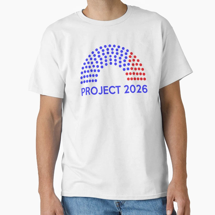 Project 2026 Funny Midterm Elections T-Shirt - Graphic Print Men Women - T-Shirt, Sweatshirt, Hoodie