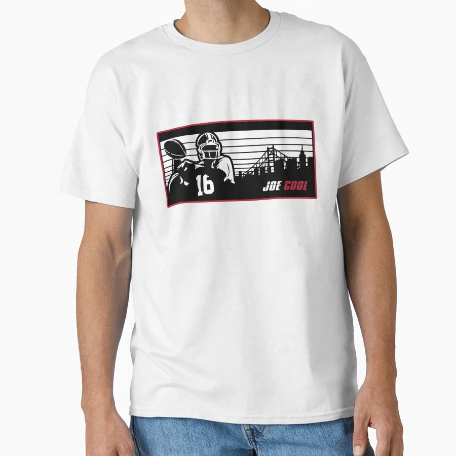Joe Red Border T-Shirt - Aesthetic Graphic Men Women - T-Shirt, Sweatshirt, Hoodie
