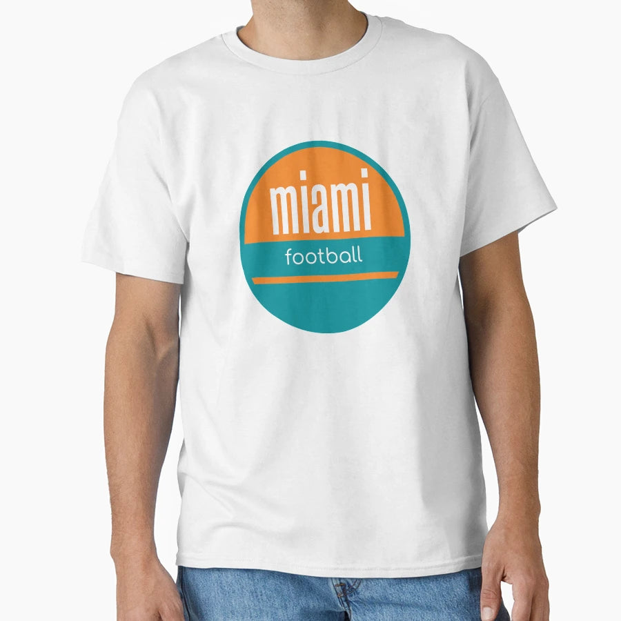 Miami Soccer T-Shirt - Minimalist Print Men Women - T-Shirt, Sweatshirt, Hoodie