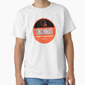 Cincinnati Football T-Shirt - Minimalist Print for Adults - T-Shirt, Sweatshirt, Hoodie