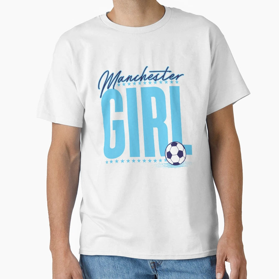 Manchester English Soccer Fan Gift T-Shirt - Unique Graphic for Adults - T-Shirt, Sweatshirt, Hoodie