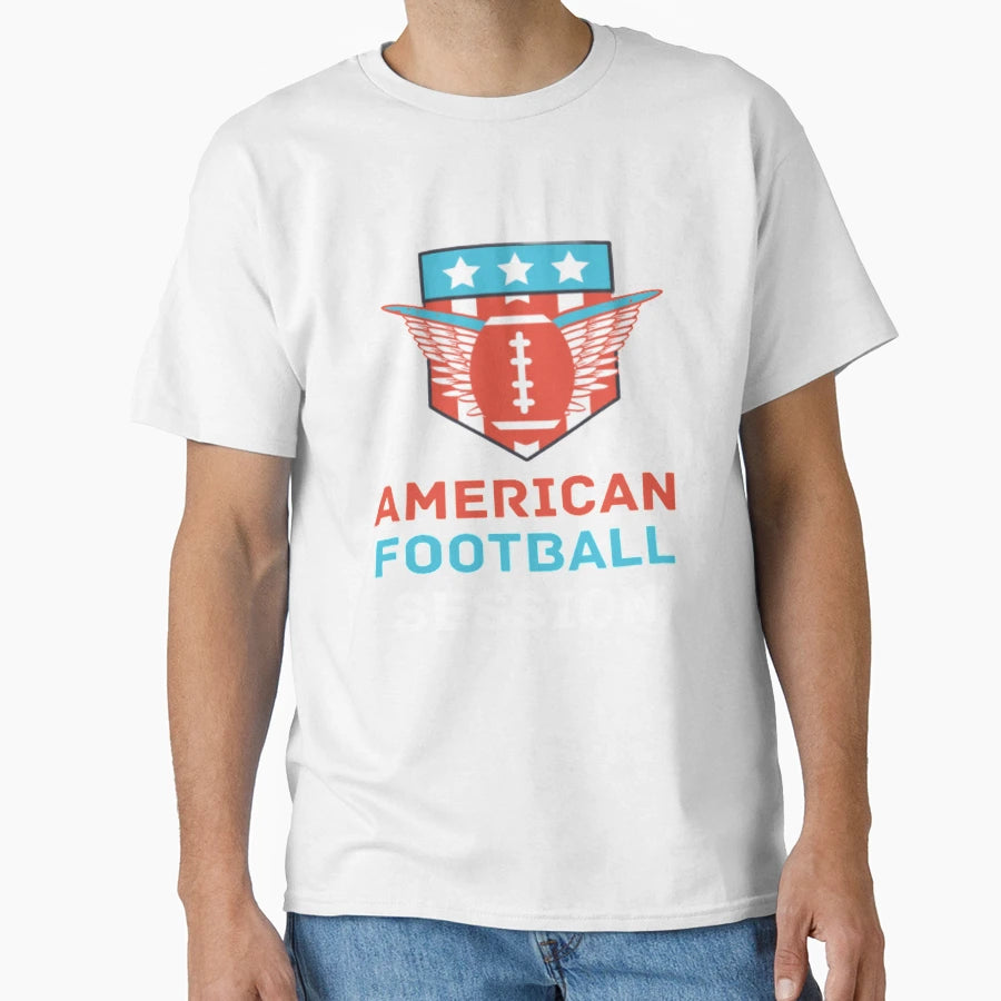 American Football Season T-Shirt - Custom Art Print Unisex - T-Shirt, Sweatshirt, Hoodie