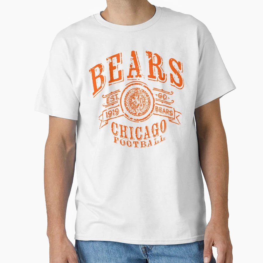 Bears Football T-Shirt - Aesthetic Graphic Unisex - T-Shirt, Sweatshirt, Hoodie