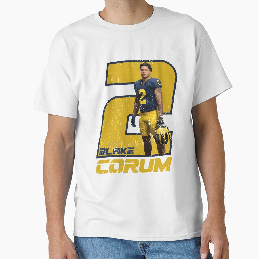 Blake Corum T-Shirt - Streetwear Style for Adults - T-Shirt, Sweatshirt, Hoodie