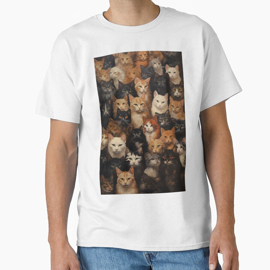 More Cats by Peek-Designs - Adult & Kids T-Shirts, Sweatshirts & Hoodies apparel design preview 1
