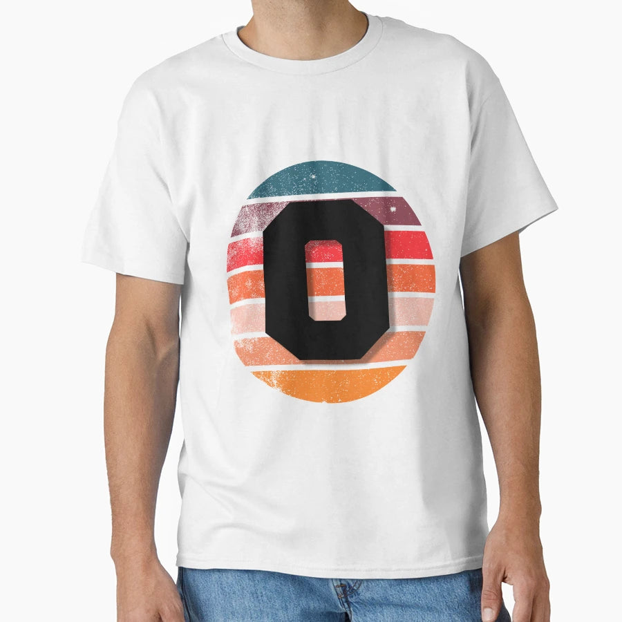 0 Number Sunset Zero Years Old T-Shirt - Custom Art Print Men Women - T-Shirt, Sweatshirt, Hoodie