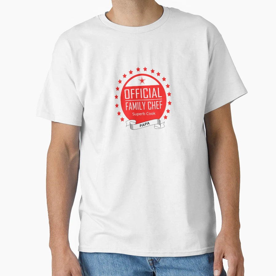 Family Chef Papa 2 T-Shirt - Aesthetic Graphic for Adults - T-Shirt, Sweatshirt, Hoodie