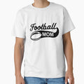 One Football Mom T-Shirt - Minimalist Print Men Women - T-Shirt, Sweatshirt, Hoodie