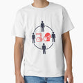 Hands Face Space T-Shirt - Unique Graphic Men Women - T-Shirt, Sweatshirt, Hoodie