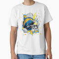 Los Angeles Football Helmet T-Shirt - Aesthetic Graphic for Adults - T-Shirt, Sweatshirt, Hoodie