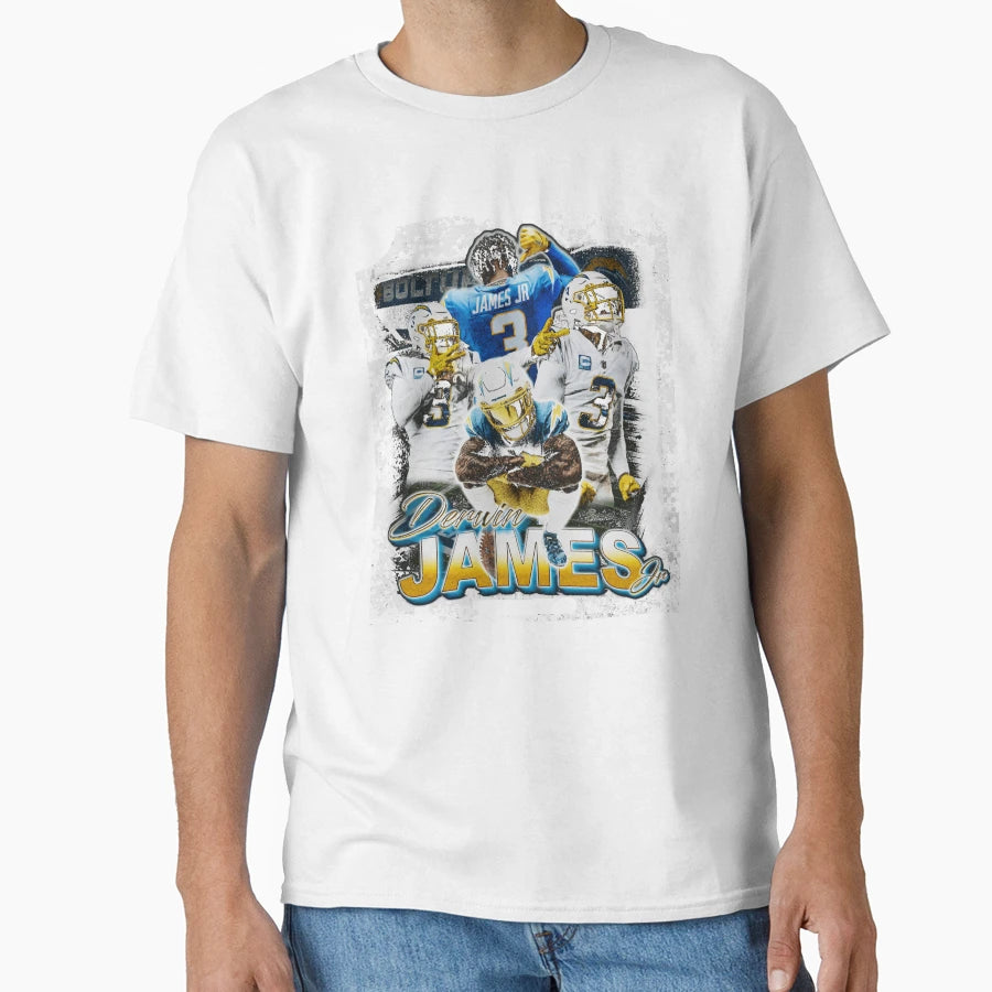 Derwin James Bootleg T-Shirt - Custom Art Print Men Women - T-Shirt, Sweatshirt, Hoodie
