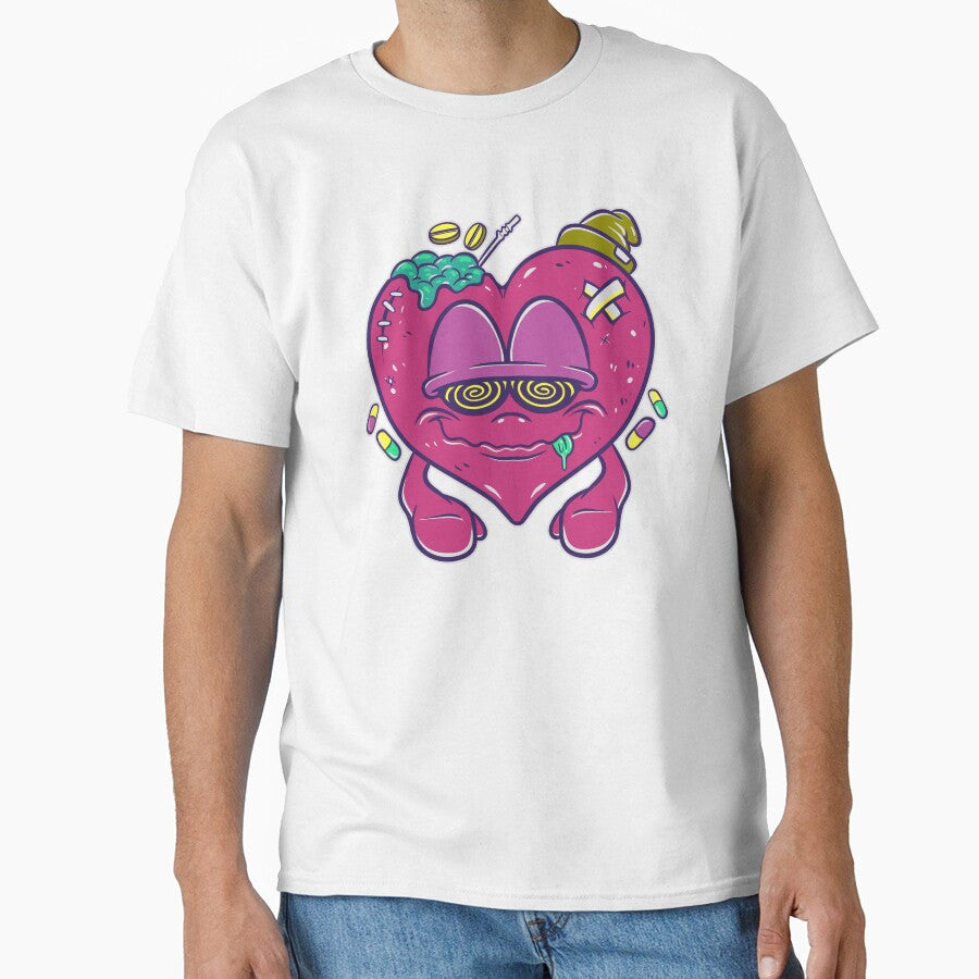 Drunken love cartoon by behold27 - Adult & Kids T-Shirts, Sweatshirts & Hoodies apparel design preview 1