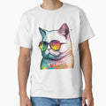 Cat glasses by JohnYabeta - Adult & Kids T-Shirts, Sweatshirts & Hoodies apparel design preview 1