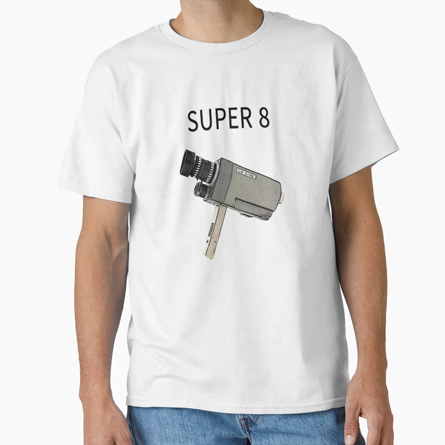Super 8 T-Shirt - Unique Graphic for Adults - T-Shirt, Sweatshirt, Hoodie